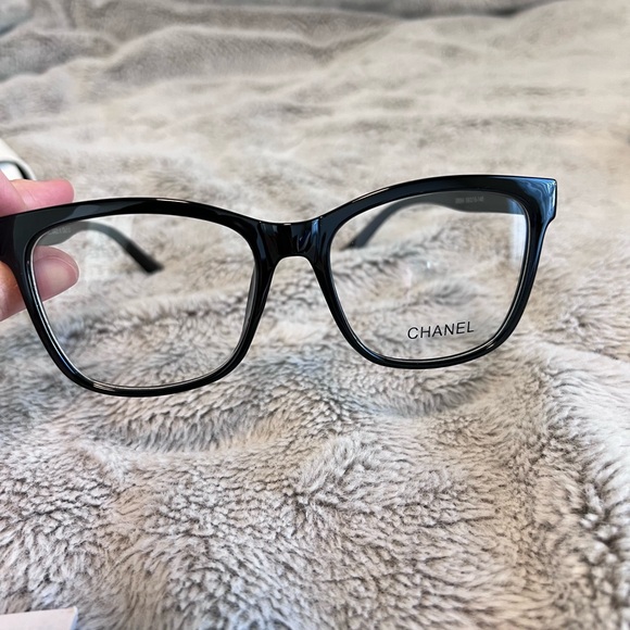 Chanel Black Classic Peplum Eyeglasses - Picture 8 of 10